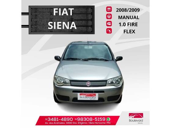 FIAT SIENA 1.0 MPI FIRE 8V FLEX 4P MANUAL